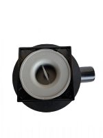 Sifon pardoseala KESSEL cu iesire laterala DN50, cu gratar inox, sistem antimiros cu clapeta, si sita protectie - imagine 4