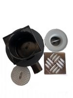 Sifon pardoseala KESSEL cu iesire laterala DN50, cu gratar inox, sistem antimiros cu clapeta, si sita protectie - imagine 5