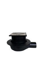 Sifon pardoseala KESSEL cu iesire laterala DN50, cu gratar inox, sistem antimiros cu clapeta, si sita protectie - imagine 6