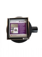 Sifon pardoseala KESSEL cu iesire laterala DN50, sistem inchidere, cu gratar inox placabil cu placi ceramice - imagine 6