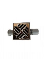 Sifon pardoseala KESSEL cu intrare si  iesire laterala DN50 articulata la unghi, cu gratar inox, sistem antimiros garda de apa, cu posibilitate trece lavoar - imagine 2